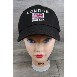London England Hat  Black Baseball Cap New With Tag